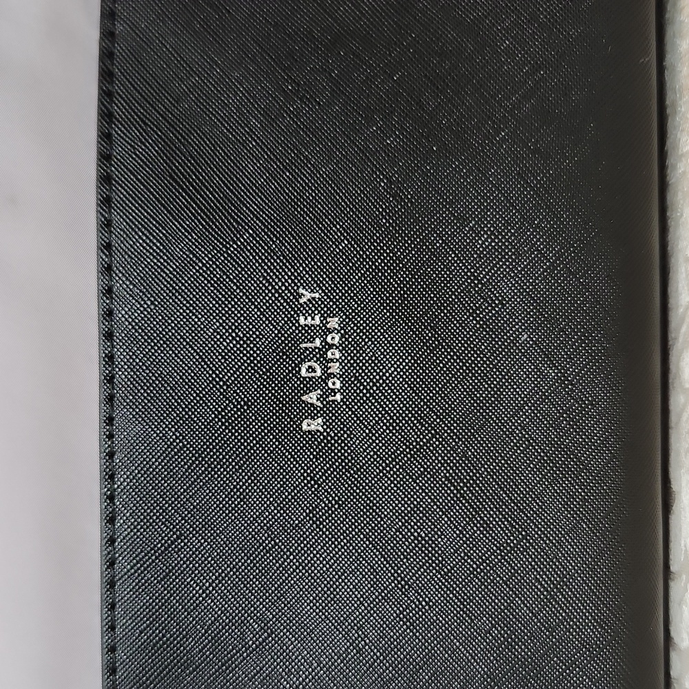 Radley London Dane Park medium tote open top nylon gray and black - Picture 2 of 16